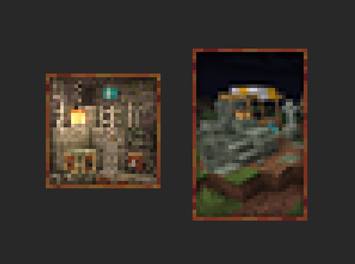 Two paintings
