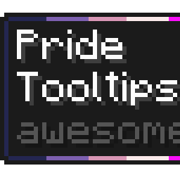 Asexual Spectrum Pride Flag Tooltip (Frame-only 4-Color)