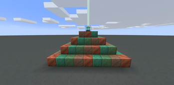 Copper Block Beacon Base