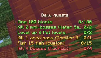 Daily Quests 