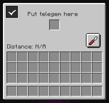 Teleporter UI