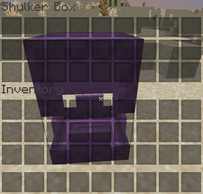 the Shulker Boxe