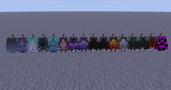 Image of all the Elytra variants