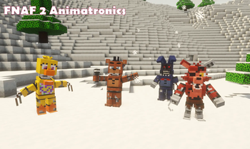 FNAF 2 Animatronics (Withered)