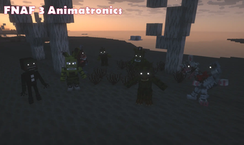 FNAF 3 Animatronics