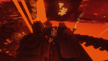 A Piglin Camp!