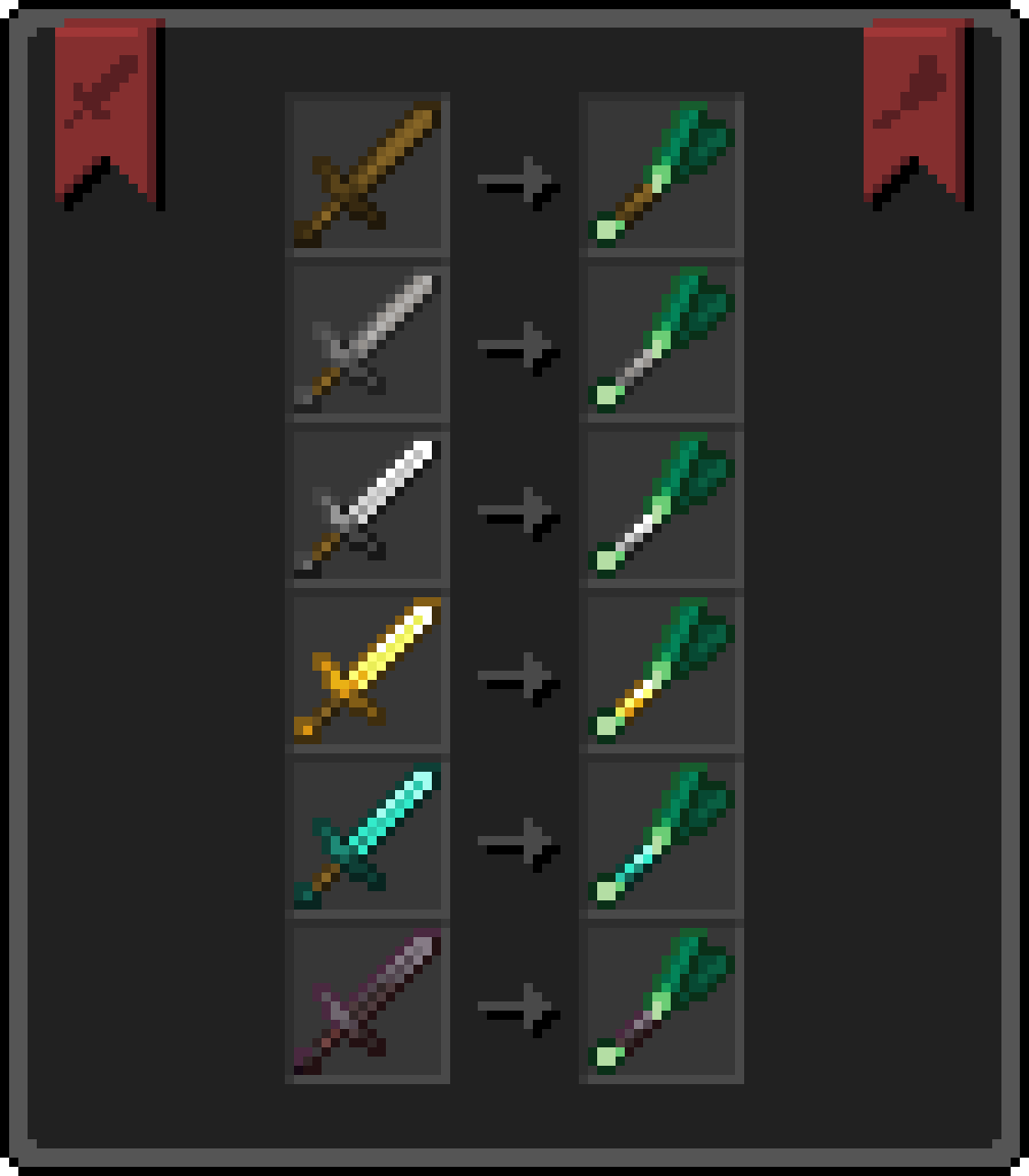 Leek Replaces Swords