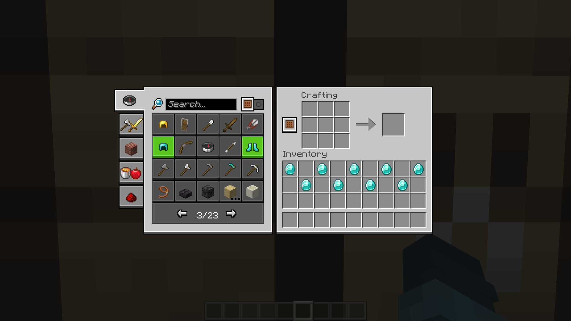 Inventory & Recipe Book Changes