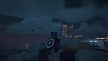 Captain America (Pose not available in the addon)