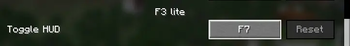 F3 LITE - Key bind