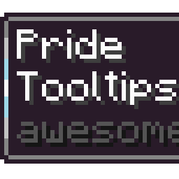 Demiboy Pride Flag Tooltip (Frame-only Alt-BG 7-Color Turned)