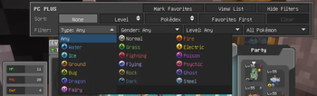 Customizable Options for Type: Colors and Icons