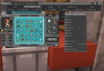 Customize PC Plus: pin/unpin, drag, resize, remembers layout