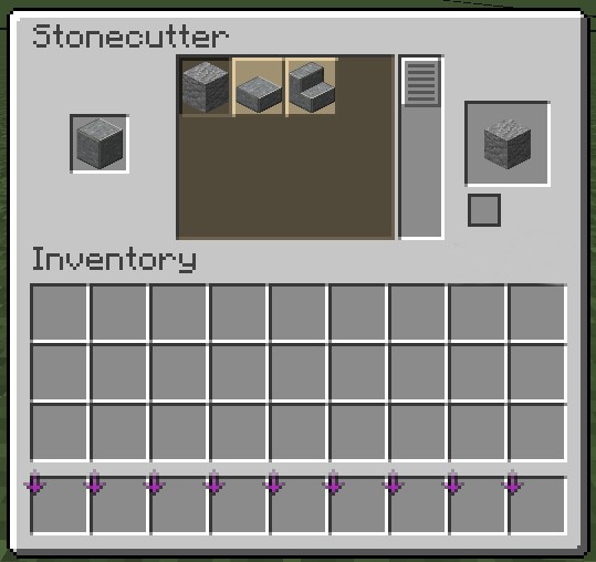Example in Stonecutter
