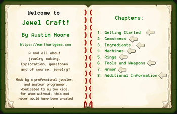 Expansive in-game guide book with all the necessary info.