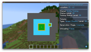 Chunk Selection Menu