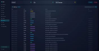 Dash - Audit Log