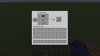Crafting Netherite Shovel