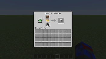 Smelting Iron Block
