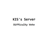 KIS's Server Difficulty Vote!