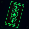 Black Steel Shield (Green)