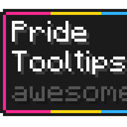 Pansexual Pride Flag Tooltip (Frame-only Tricolor)