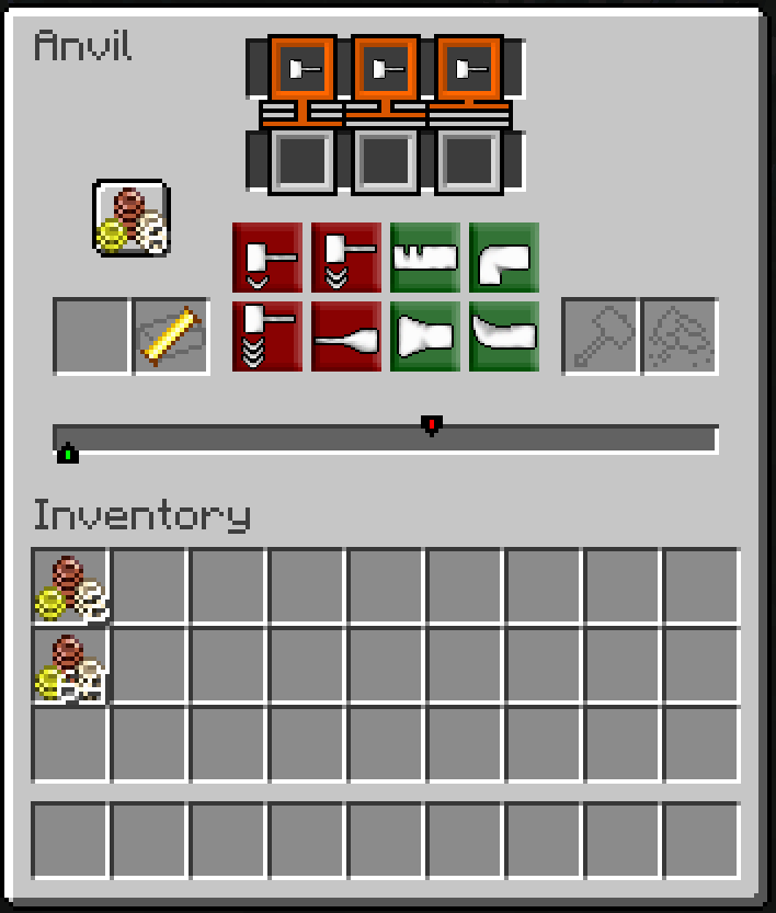 Coins are reated from precious metals in the anvil