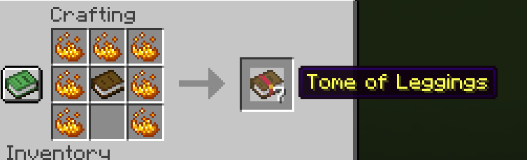 tome of leggings recipe
