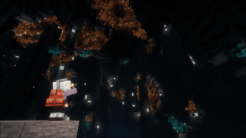 Huge cave...