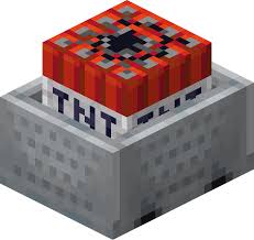 3D TNT Minecart Item