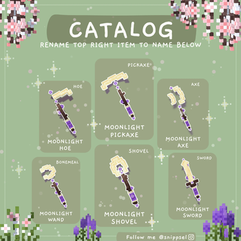 Moonlight Magic Tools Catalog