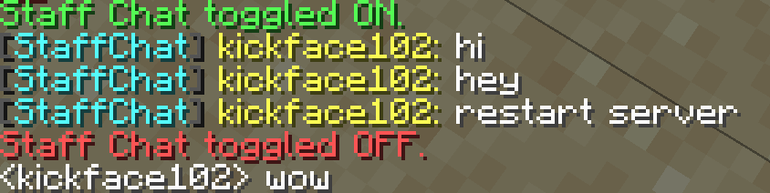 Staff Chat 