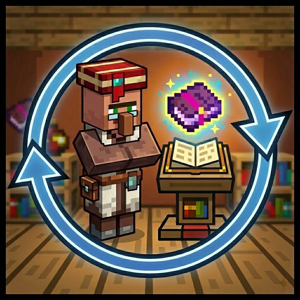Auto Villager (Librarian) Reroll
