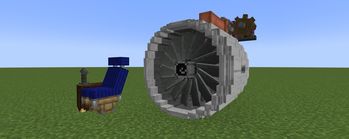 Turbofan Engine and Sidestick