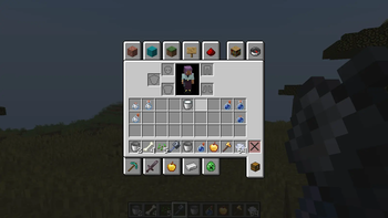 Things I added!(the things on the front and the second row)