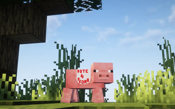 Vote for Pedro Pig