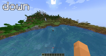 Vertical Arrow Indicator (Down)