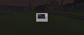 Menu with all sensors