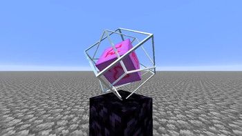 3D End Crystal (obsidian)