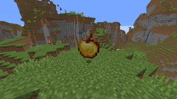 Big Golden Apples To Appear More Visible