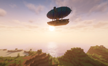 Airship Sunrise