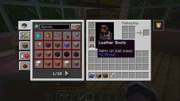 Inventory Menu