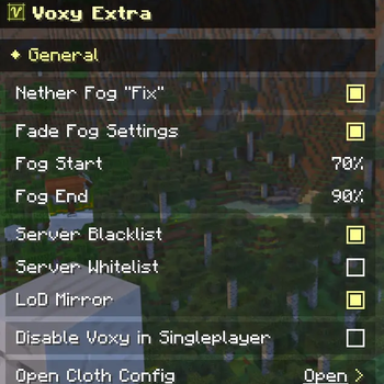 Options in Sodium (0.2.5)