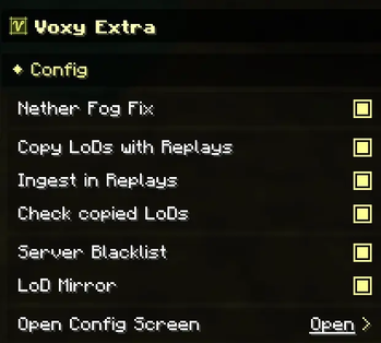 Options in Sodium (0.2.x)