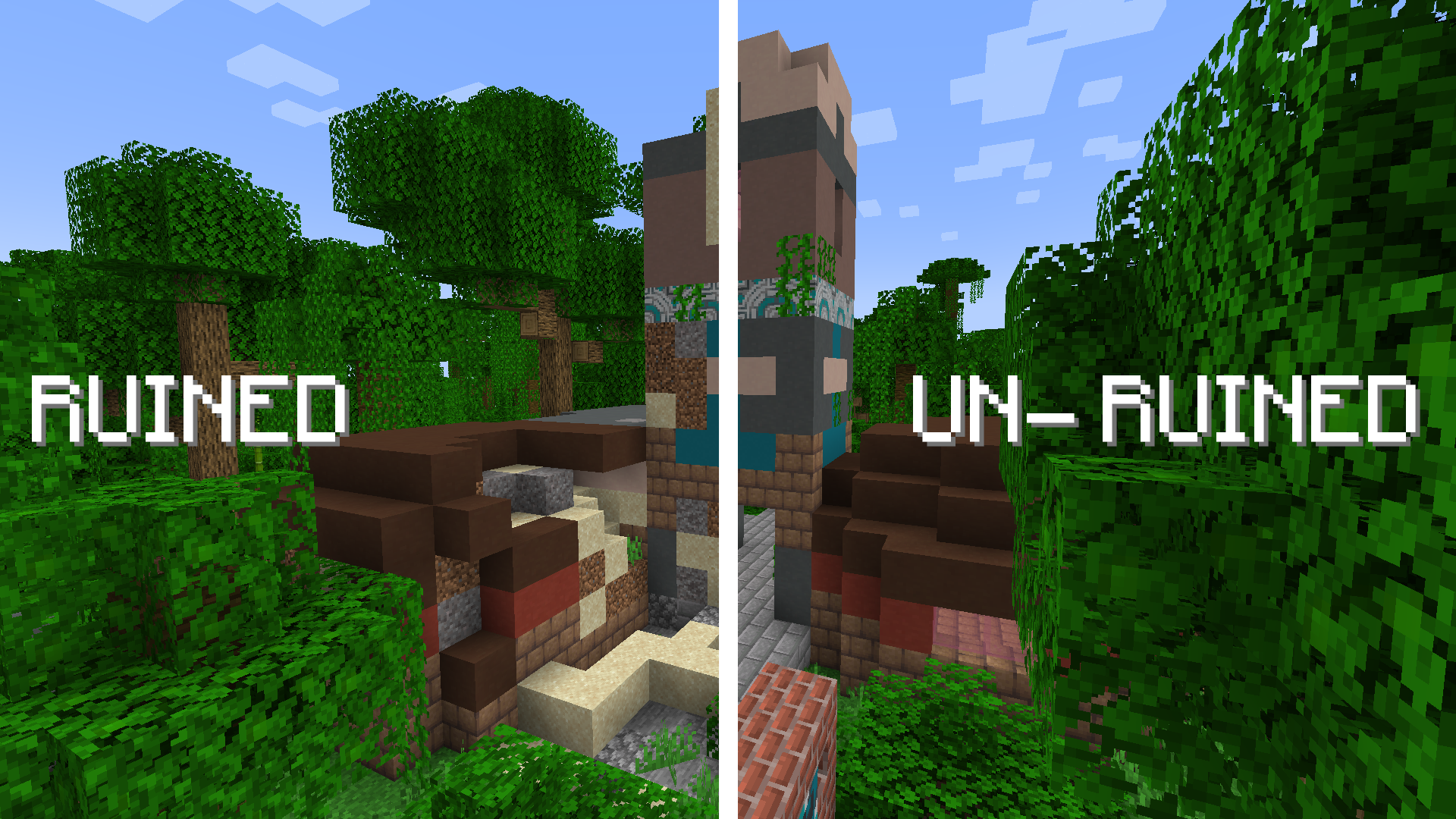 Un Ruined Trail Ruins Minecraft Data Pack