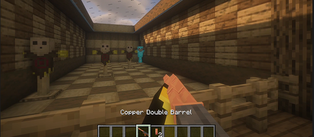 Copper double barrel