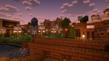 Medieval Village map