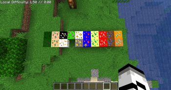 different ore textures