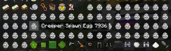 All the Spawn Eggs in my testing modpack shown in HEI 