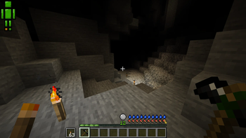 True Darkness mod in caves